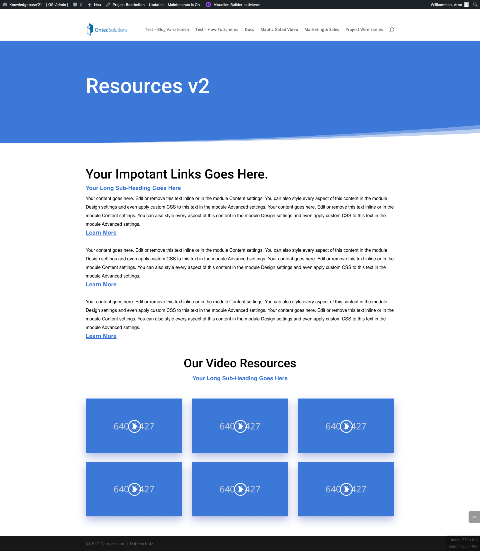 Resources v2