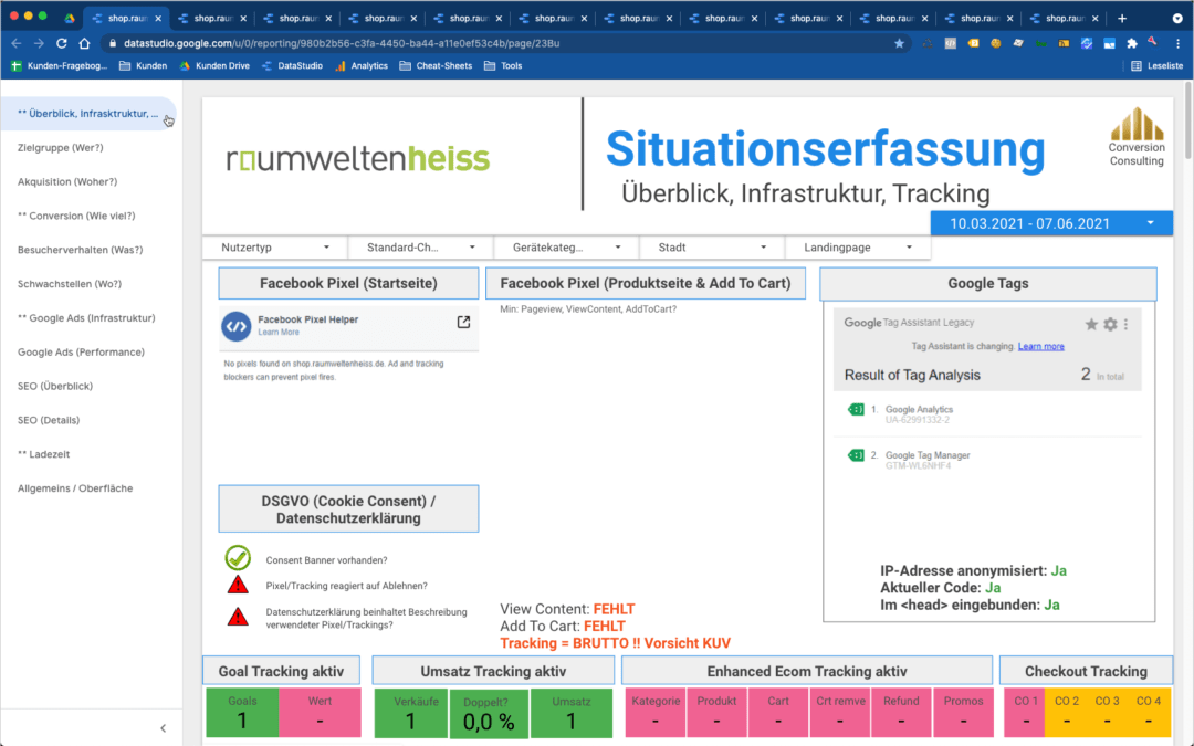 01 Überblick Infrastruktur Tracking